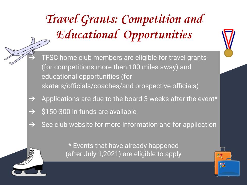 Info about the Triangle FSC Travel Grant Program